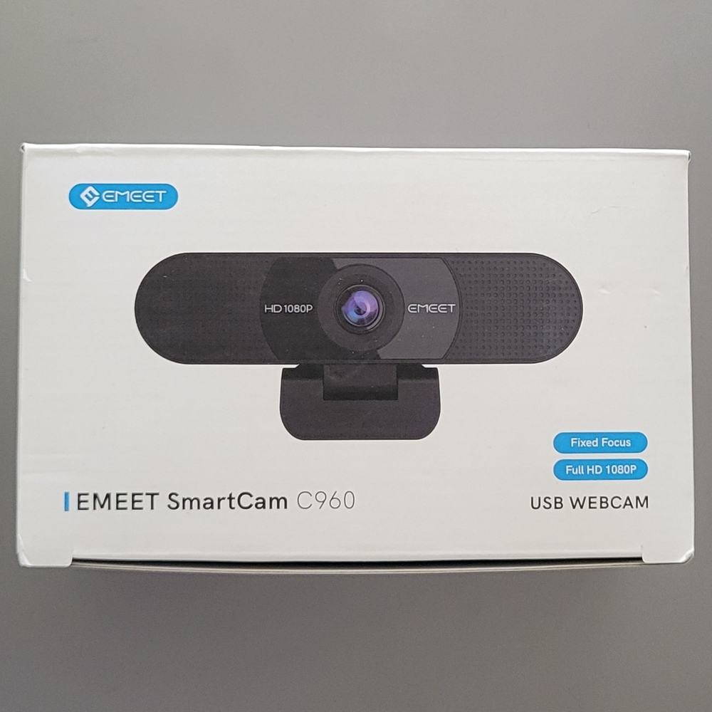 C960 Full HD 1080P Gray Webcam